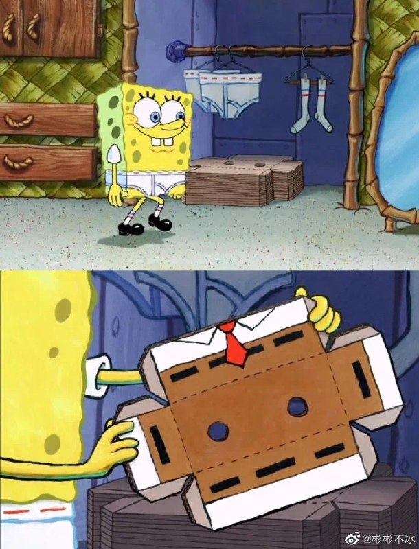 海绵宝宝的衣服都是一次性的？！ #无用但有趣的冷知识