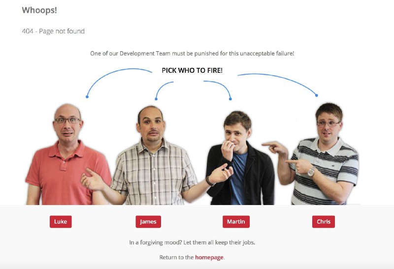 最好的404页面！（twitter