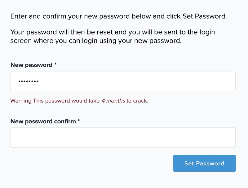 头一次见用这种形式告知你密码强度的