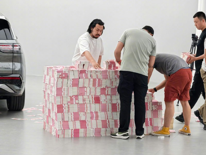 一亿现金，这么多