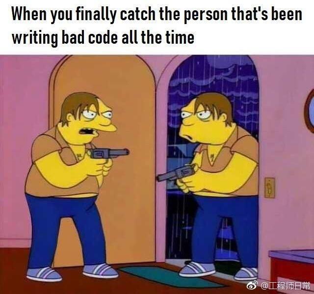 抓到烂代码的始作俑者是自己🤦‍♂️🤦‍♂️🤦‍♂️ 