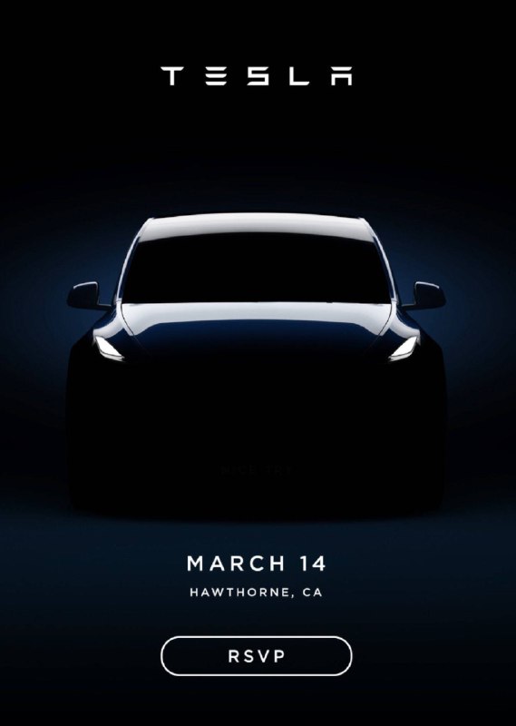 如果你试图通过修改图片参数，来获知 Tesla Model Y 海报的更多细节，得到的只能是一个 “Nice Try”… 这也太 Elon Musk 了！😄   #大产品小细节