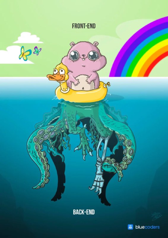 前端开发vs后端开发来自Reddit   #工程师的日常