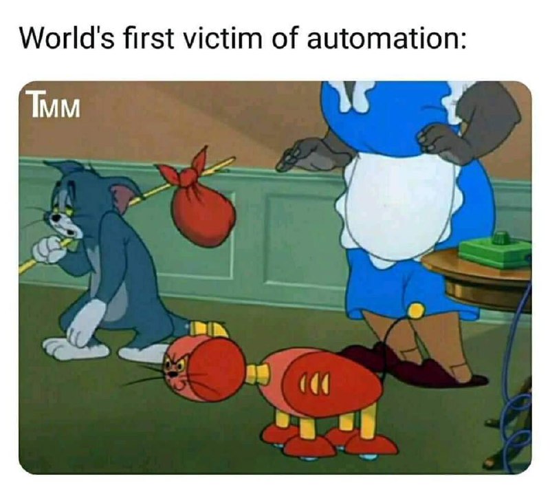 世界上第一个自动化的受害者 🤦‍♂️🤦‍♂️   #工程师的日常