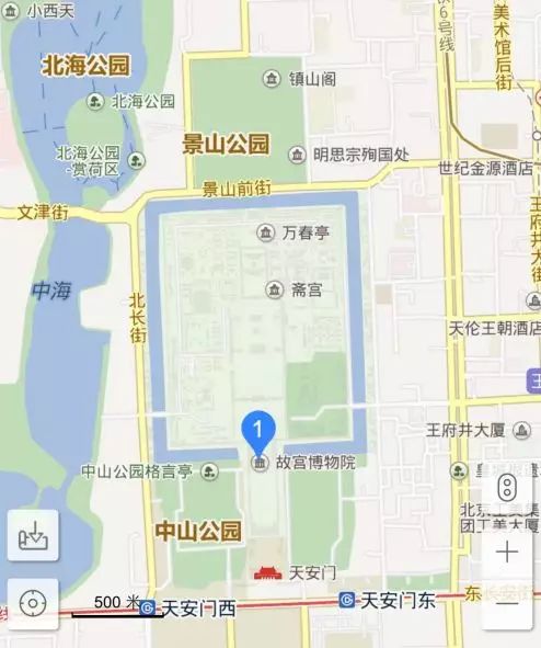 北京故宫其实是斜的，1952年，北京房管局测量队，对北京旧城中轴线进行了实测，发现中轴线上各门的中点，不完全在一条直线上