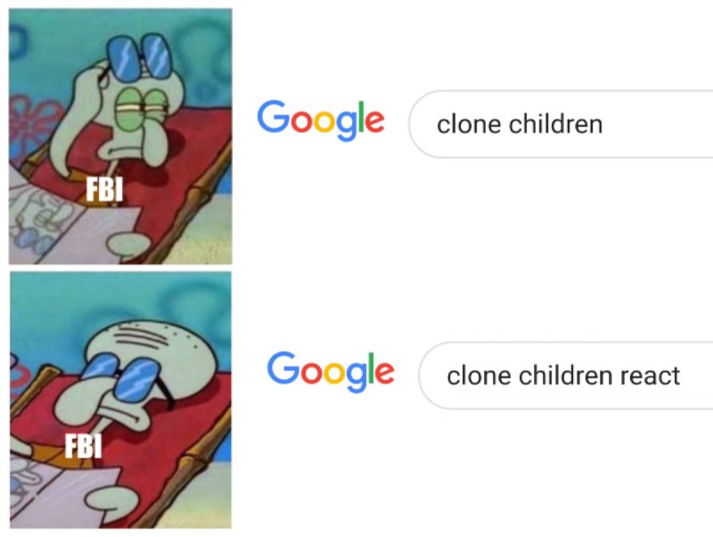 一则给react开发者看的笑话via twitter@markdalgleish   #工程师的日常