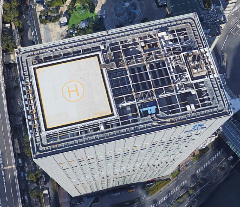 《高层建筑混凝土结构技术规程》规定，超过100米的建筑宜设直升飞机停机坪