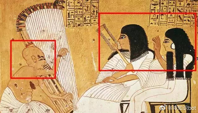 古埃及人男男女女都有剃头的习惯，“秃头”在当时被认为是美的缩影
