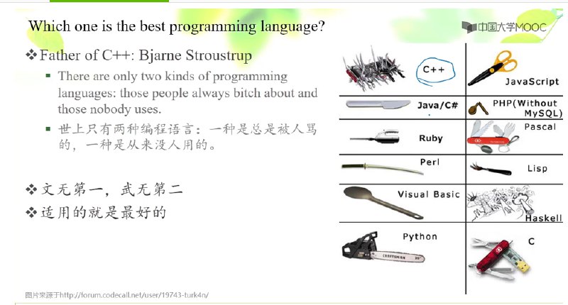 刚上了上 C++ 的慕课就遇到语言梗了...   #工程师的日常