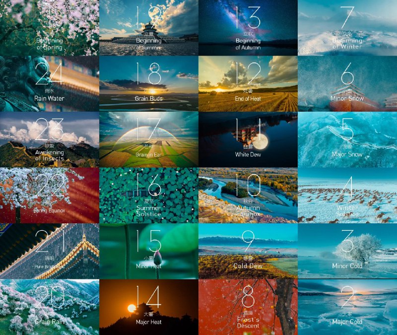 因冬奥倒计时重看24节气，发现好些过去不求甚解的有趣（且有用）之处