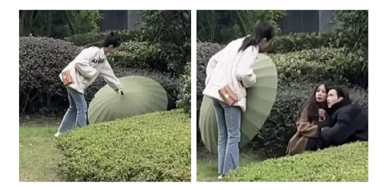 这时候，我以为捡到了一把伞 #今天有什么好笑的