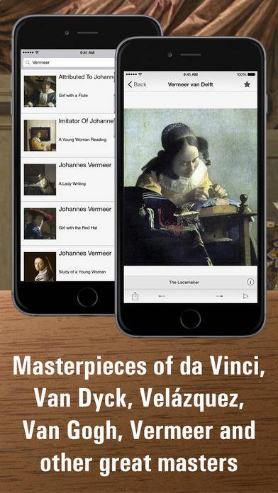 Portrait painting HD（¥12→免费）再免，一款收录了从文艺复兴时期到近代历史期间所有肖像画的艺术欣赏应用，包含达芬奇、梵高等知名画家的一千余幅作品，支持高清下载