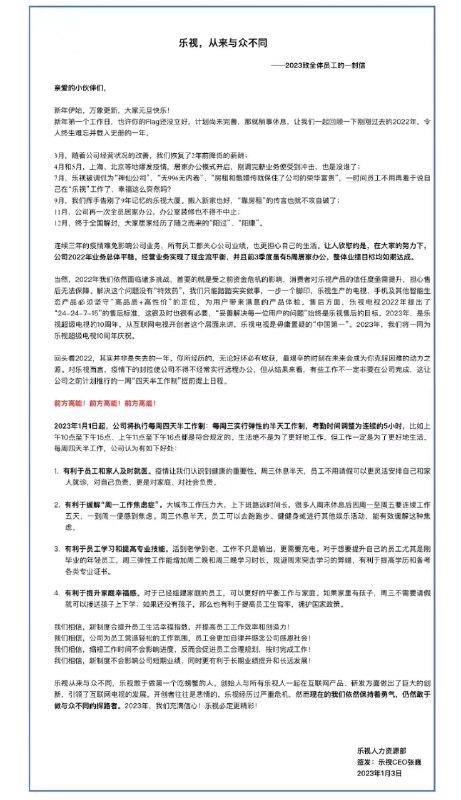 乐视整活