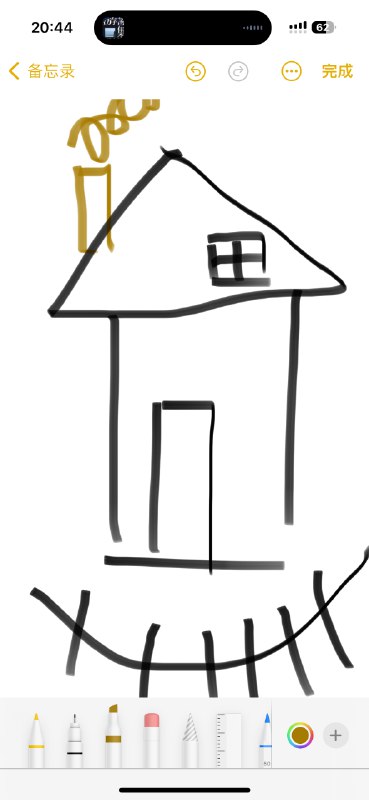 每一个中国小孩在白纸上画的这种房子，好像都是中国不存在的房子，甚至欧洲也没有，只在美国有