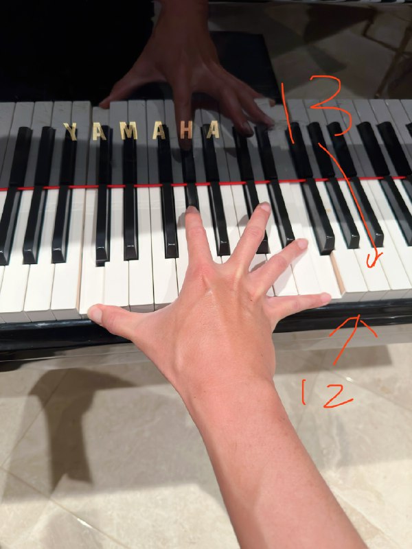 朗朗能弹12度，李斯特13度