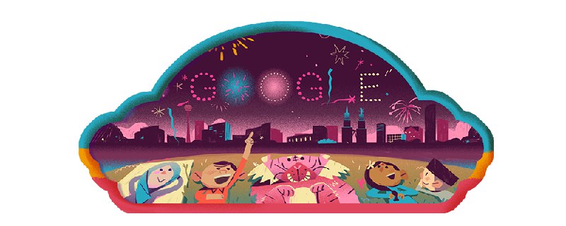 马来西亚国庆日   #有新的GoogleDoodle