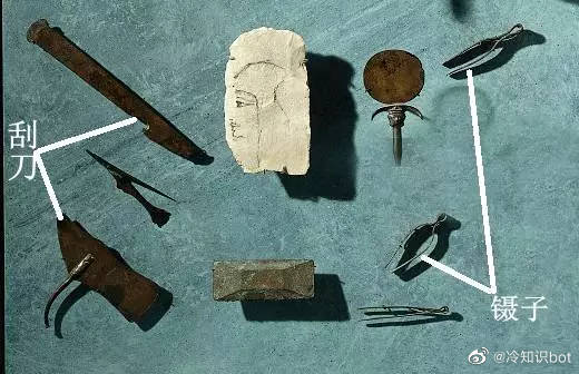 古埃及人男男女女都有剃头的习惯，“秃头”在当时被认为是美的缩影