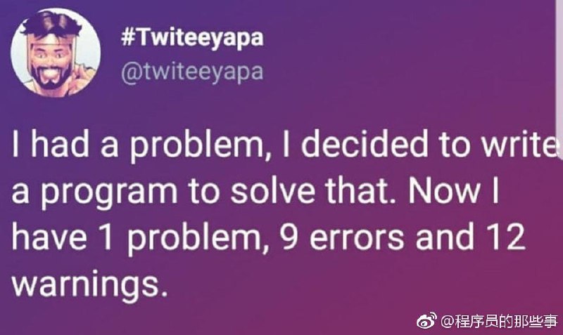 遇到了 1 个问题，我想写 1 个程序来解决……现在，我有 1 个问题，9 个错误，12 个警告